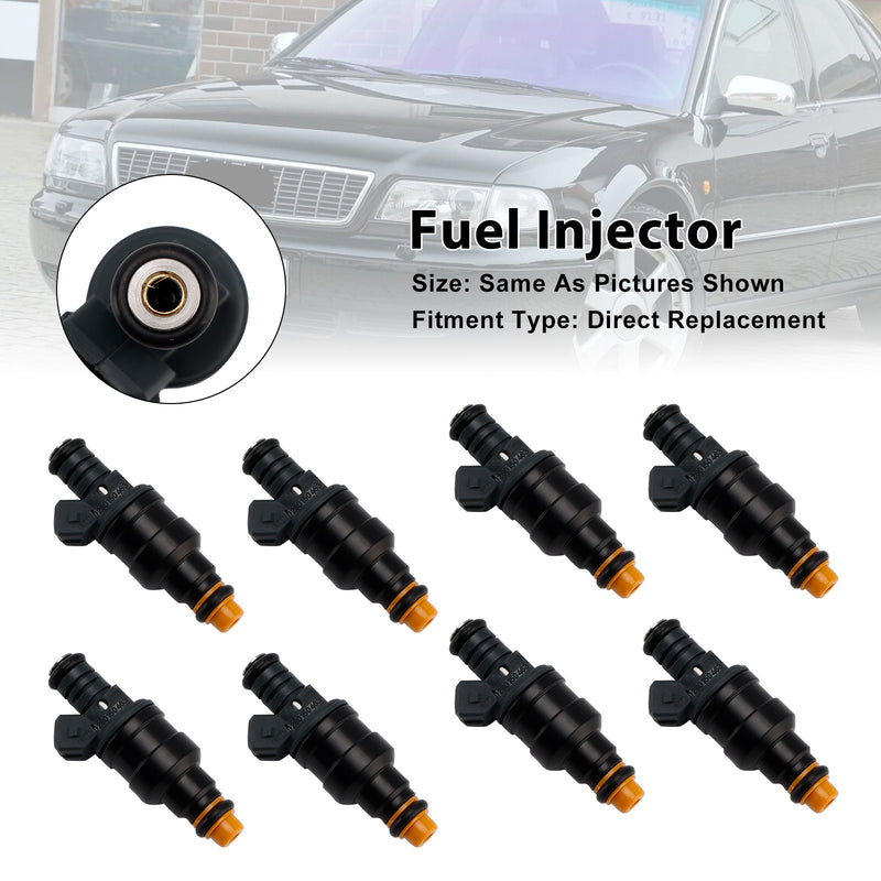 Audi A8 V8 S6 S4 Quattro 3.6L 3.7L 4.2L 0280150463 8PCS Fuel Injector