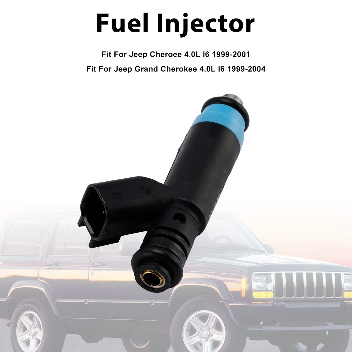 Jeep 4.0L I6 1999-2004 Dodge RAM 04854181 0280155784 1PCS Fuel Injector