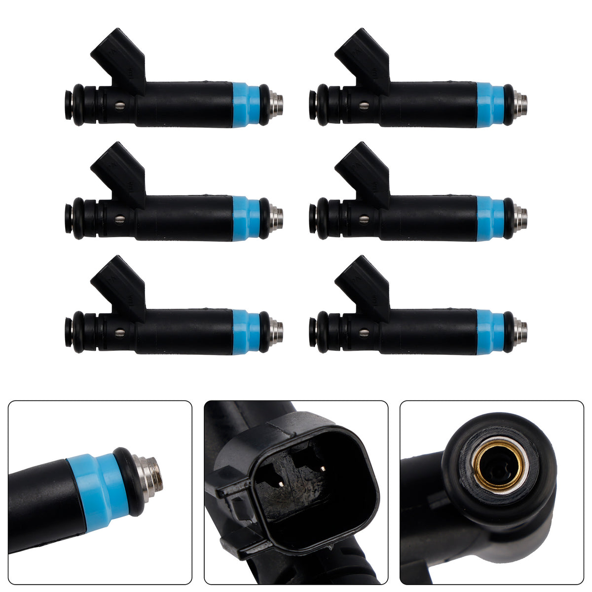 Jeep 4.0L I6 1999-2004 Dodge RAM 04854181 0280155784 6PCS Fuel Injector