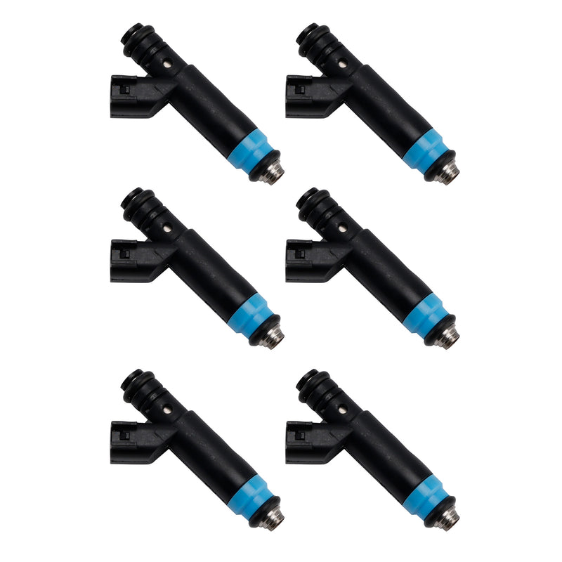 Jeep 4.0L I6 1999-2004 Dodge RAM 04854181 0280155784 6PCS Fuel Injector