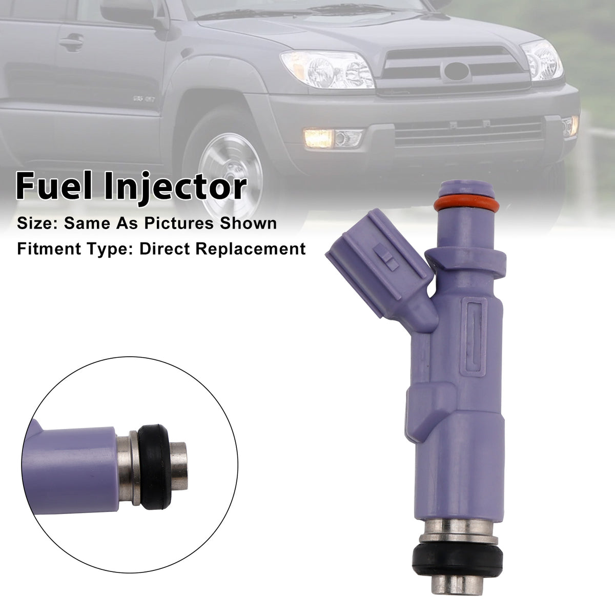 Toyota Tundra 4.7L 5.7L 2005-2009 LEXUS IS200 23250-70120 1PCS Fuel Injector