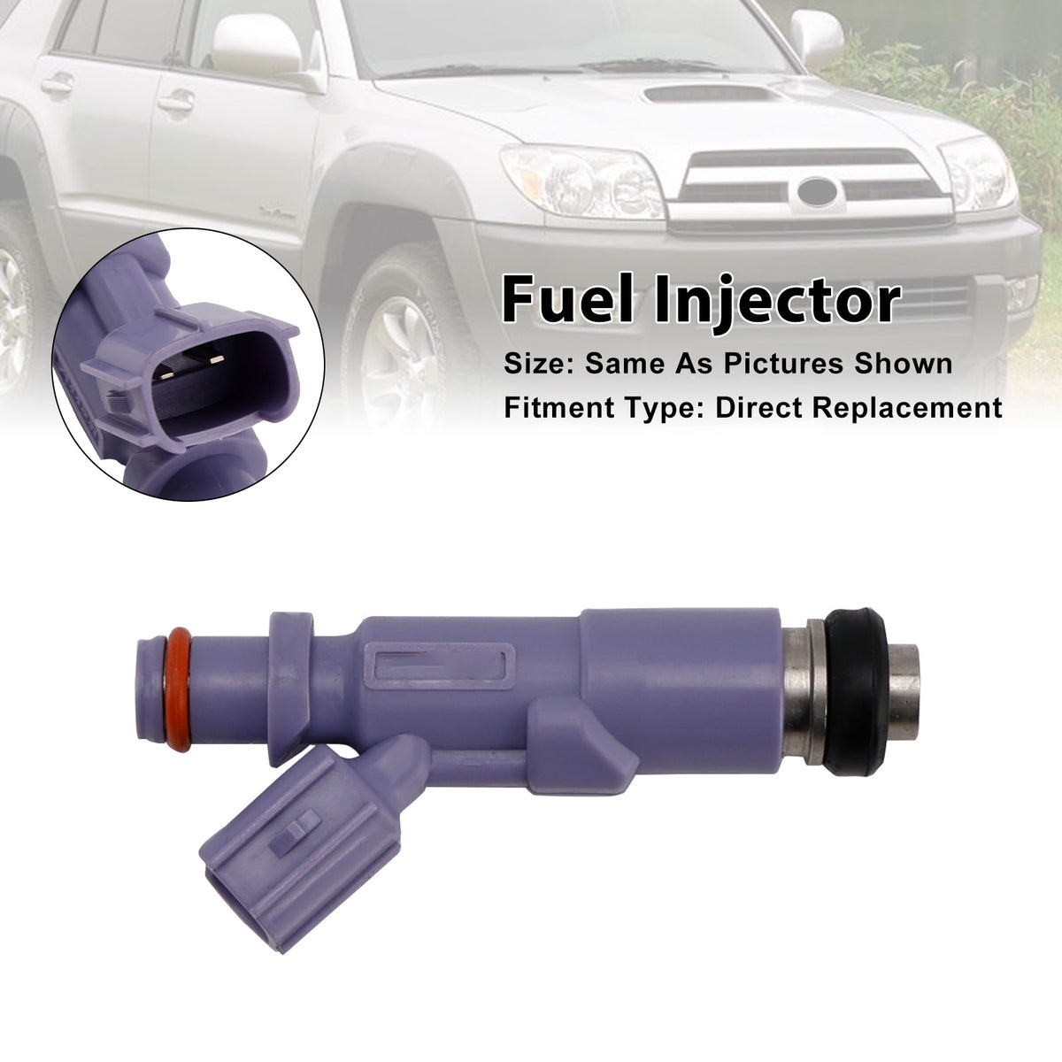 Toyota Tundra 4.7L 5.7L 2005-2009 LEXUS IS200 23250-70120 1PCS Fuel Injector