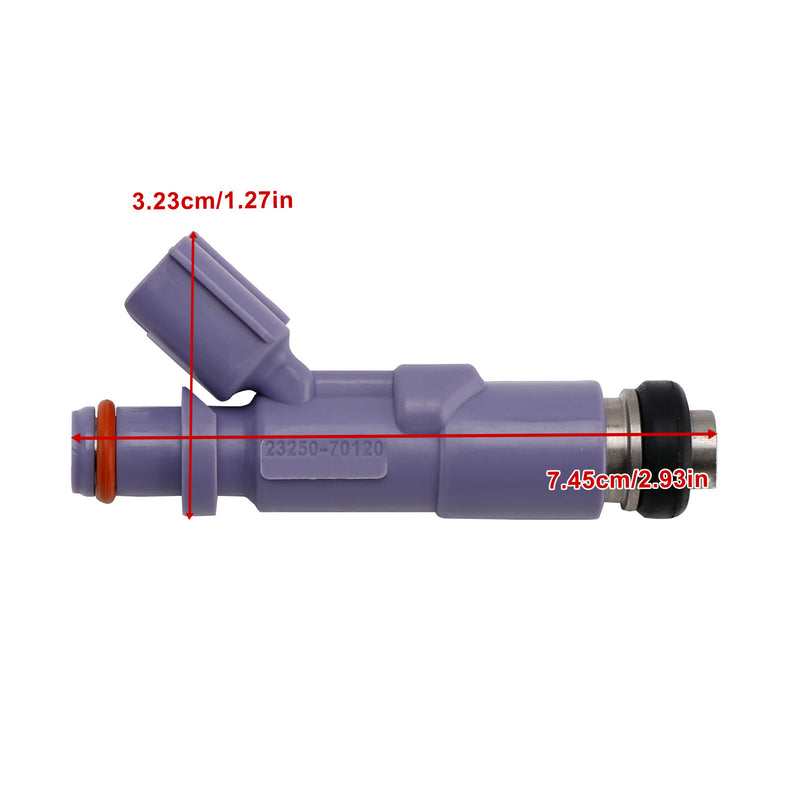 Toyota Tundra 4.7L 5.7L 2005-2009 LEXUS IS200 23250-70120 1PCS Fuel Injector