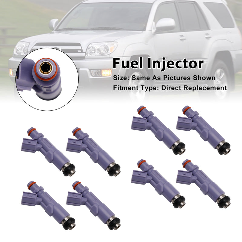 Toyota Tundra 4.7L 5.7L 2005-2009 LEXUS IS200 23250-70120 8PCS Fuel Injector