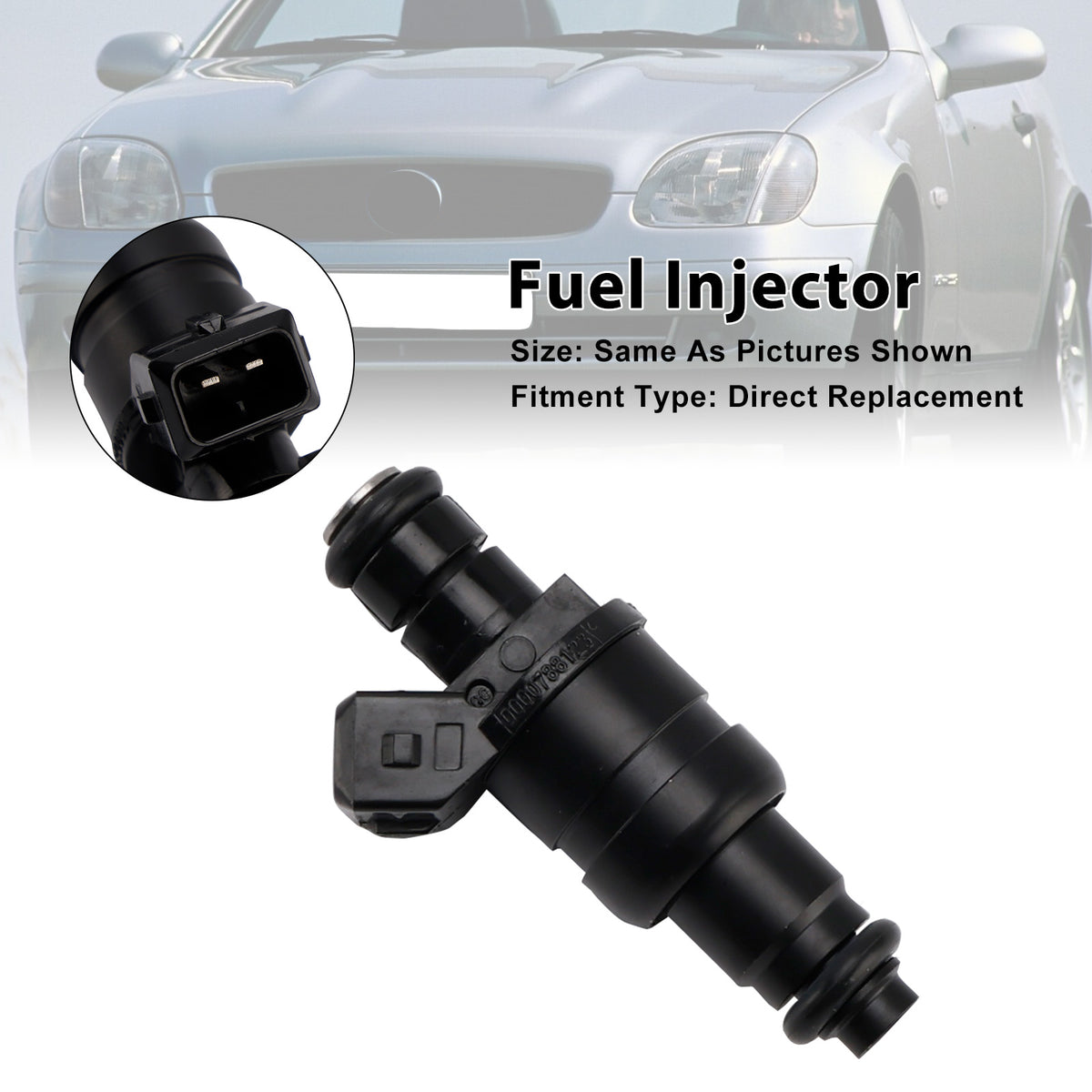 Mercedes-Benz SLK (R170) 230 Kompressor 1996-2000 0000788123 1PCS Fuel Injector