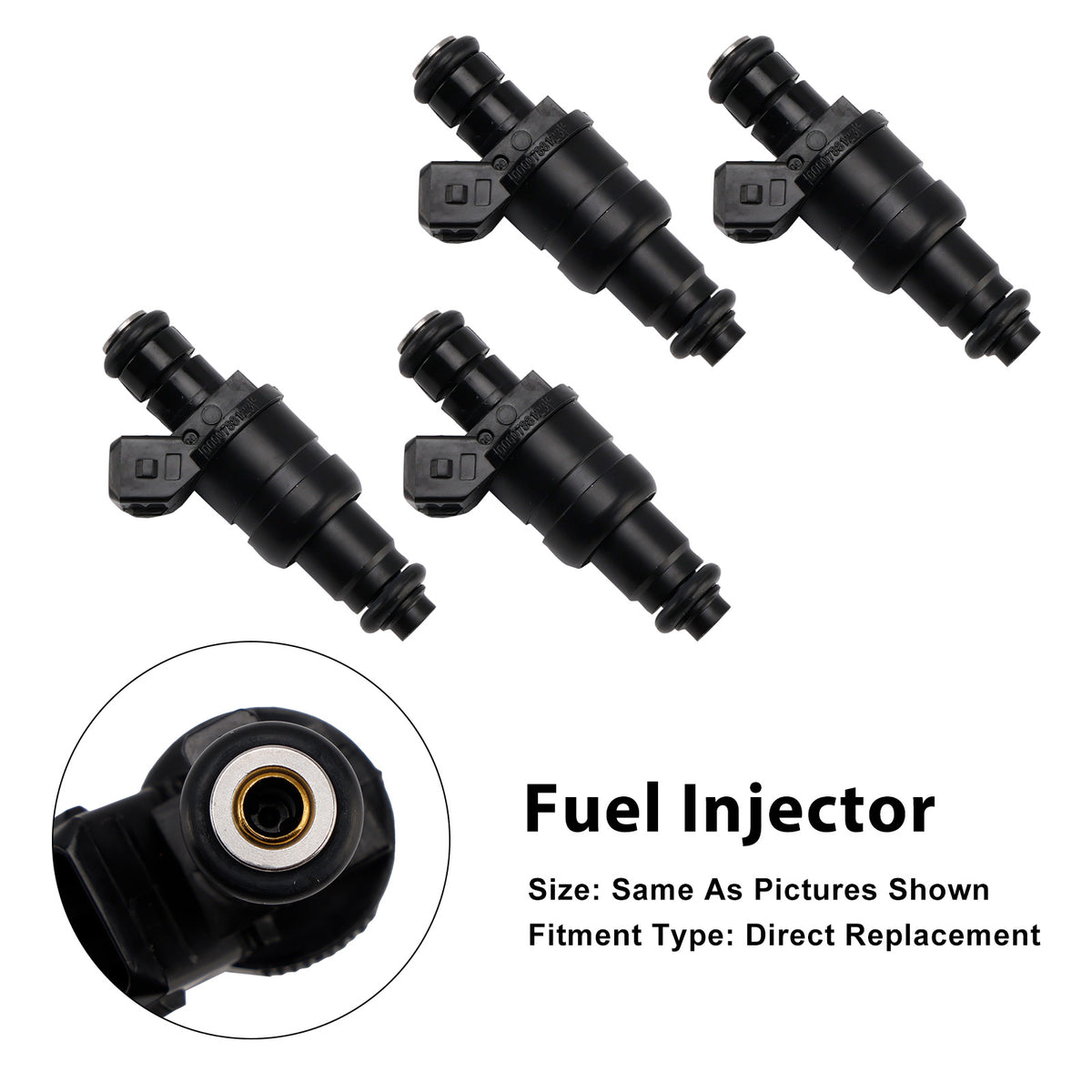Mercedes-Benz SLK (R170) 230 Kompressor 1996-2000 0000788123 4PCS Fuel Injector