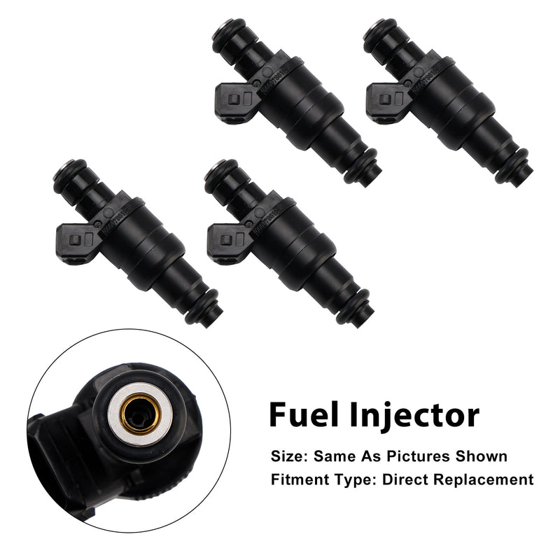 Mercedes-Benz SLK (R170) 230 Kompressor 1996-2000 0000788123 4PCS Fuel Injector