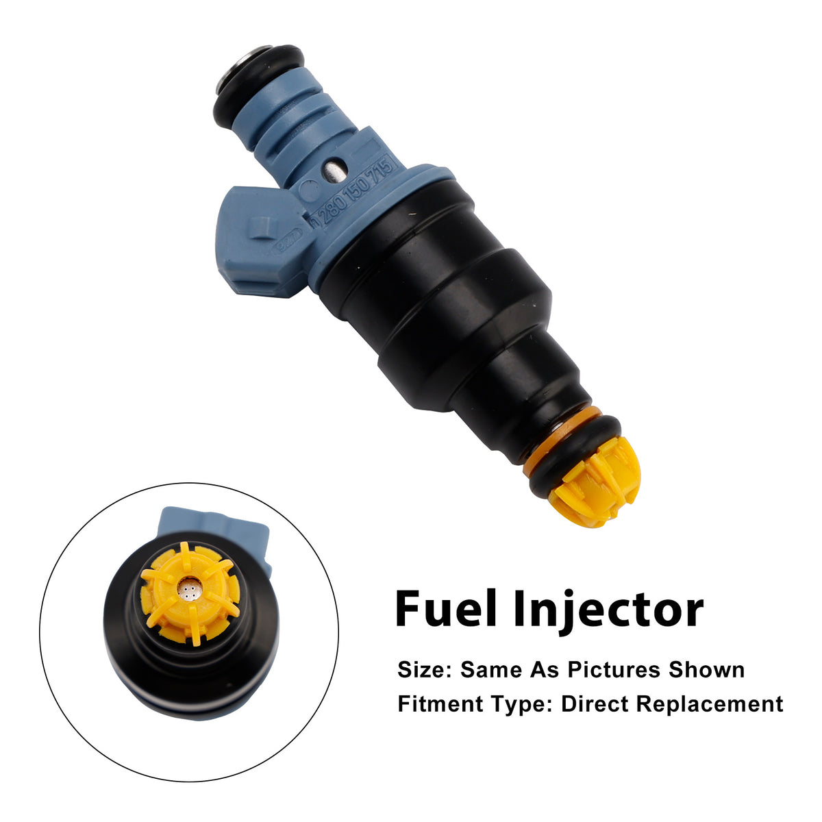 BMW 3 Series E30 E36 2.5L 1.8L 1987-1997 Ford 0280150715 1PCS Fuel Injector