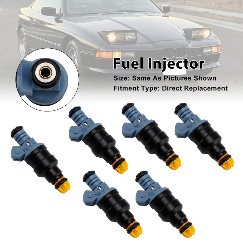 BMW 3 Series E30 E36 2.5L 1.8L 1987-1997 Ford 0280150715 6PCS Fuel Injector