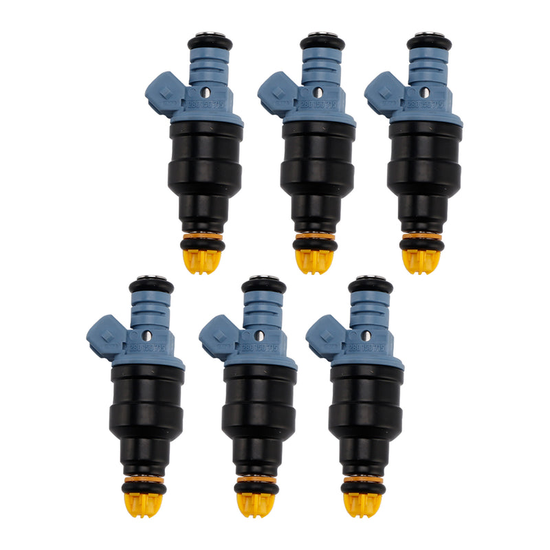 BMW 3 Series E30 E36 2.5L 1.8L 1987-1997 Ford 0280150715 6PCS Fuel Injector