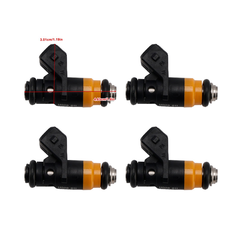 Renault Clio 2 Megane 2 Scenic 2 1.4/1.6 16V H029611 4PCS Fuel Injector