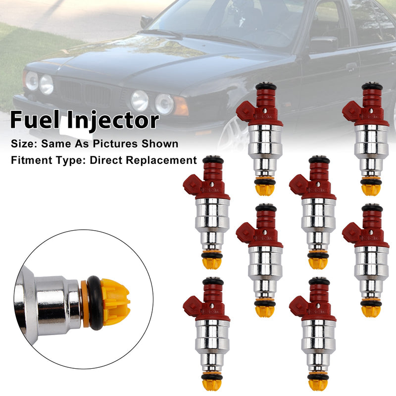 8PCS 0280150778 Fuel Injector For BMW 540i 740i 3.0L 4.0L 4.4L V8 1993-1998 1466396 13641466396