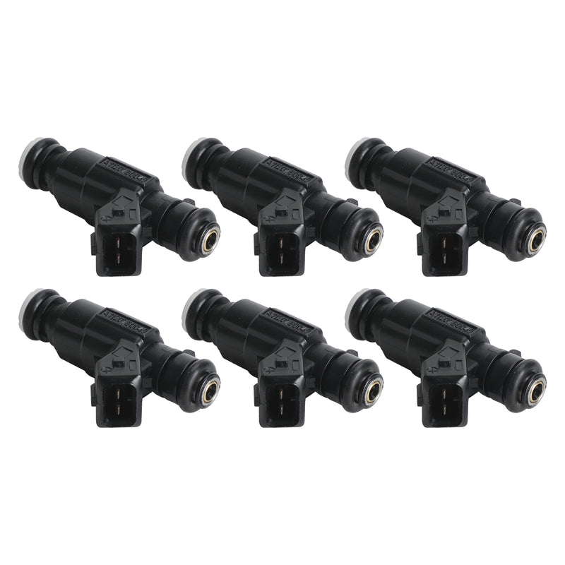 Mercedes E320 ML320 C280 CLK320 2.8 3.2 V6 0280155742 6PCS Fuel Injector