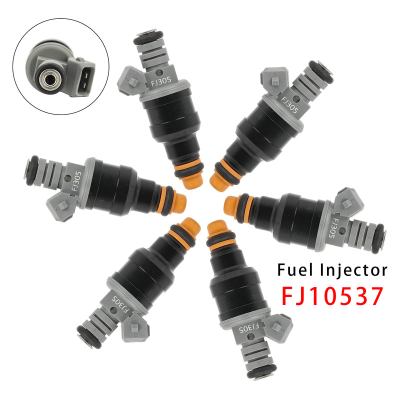 Ford Ranger Mazda B3000 1999-2000 Gas V6 3.0L FJ10537 6PCS Fuel Injector