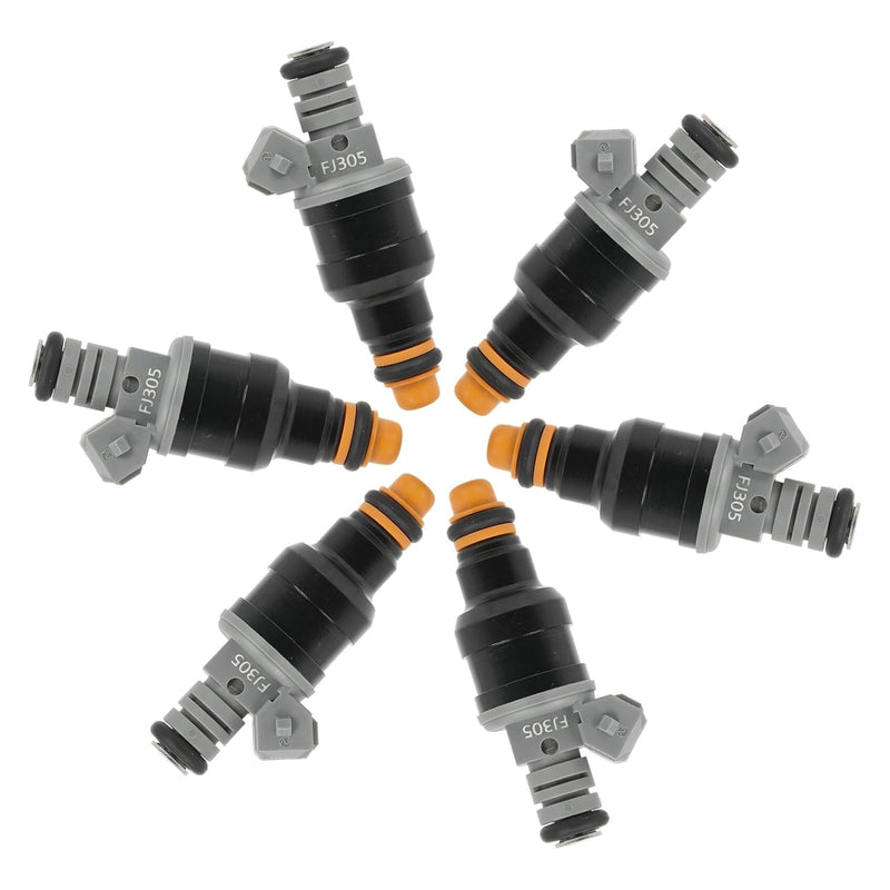 Ford Ranger Mazda B3000 1999-2000 Gas V6 3.0L FJ10537 6PCS Fuel Injector
