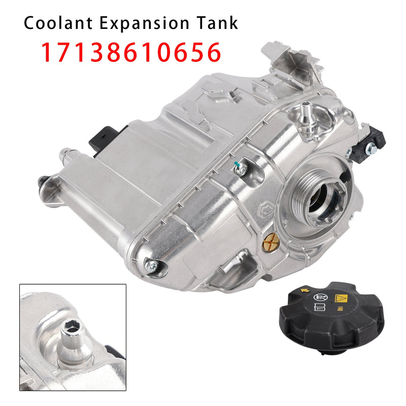 17138610656 Aluminum Coolant Reservoir Expansion Tank For BMW 530e 530i 740i G15