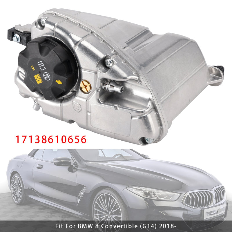 BMW 530e 530i 740i G15 17138610656 Aluminum Coolant Reservoir Expansion Tank 17139884859