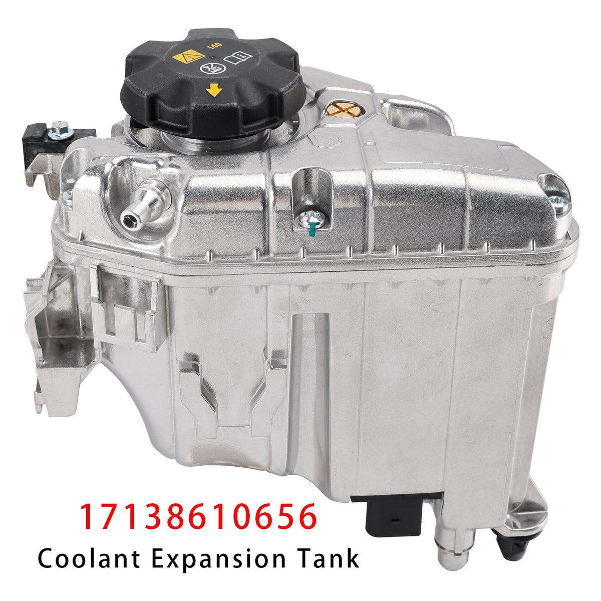 BMW 530e 530i 740i G15 17138610656 Aluminum Coolant Reservoir Expansion Tank 17139884859