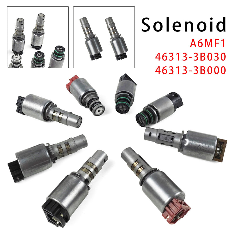 Hyundai Kia 8PCS Transmission Solenoid A6MF1 46313-3B030 46313-3B000