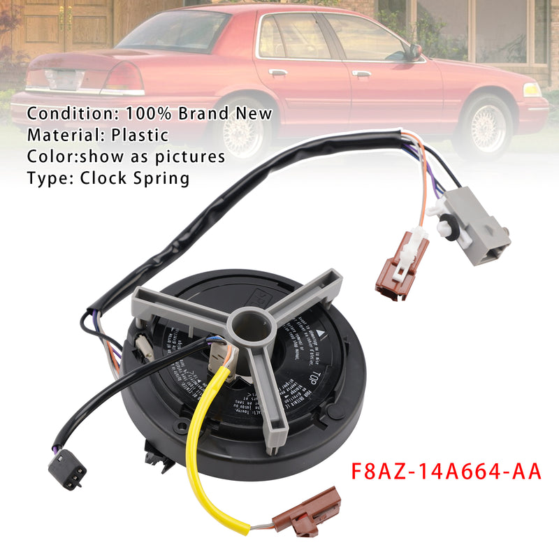 Ford Victoria Mercury Grand Marquis 1998-2000 F8AZ-14A664-AA Clock Spring