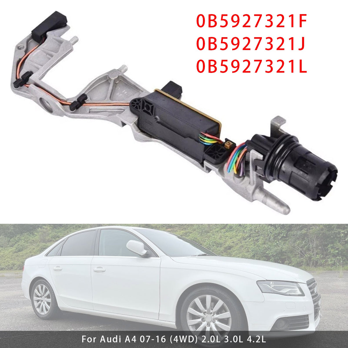 Audi A4 A5 A6 A7 Q5 DL501 0B5 Transmission Selector Lever Position Sensor