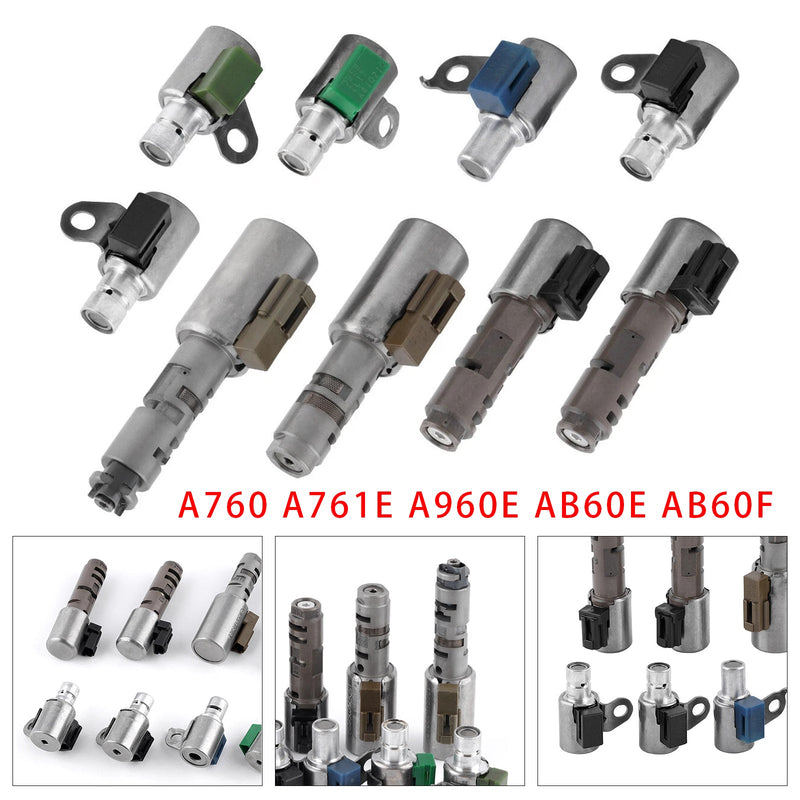 9X Transmission Shift Solenoids For Toyota Tundra A760 A761E A960E AB60E AB60F