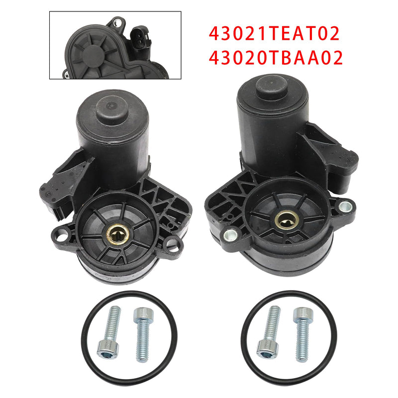 2017-2021 Honda Civic 2PCS 43021TEAT02 Rear Left+Right Parking Brake Actuator