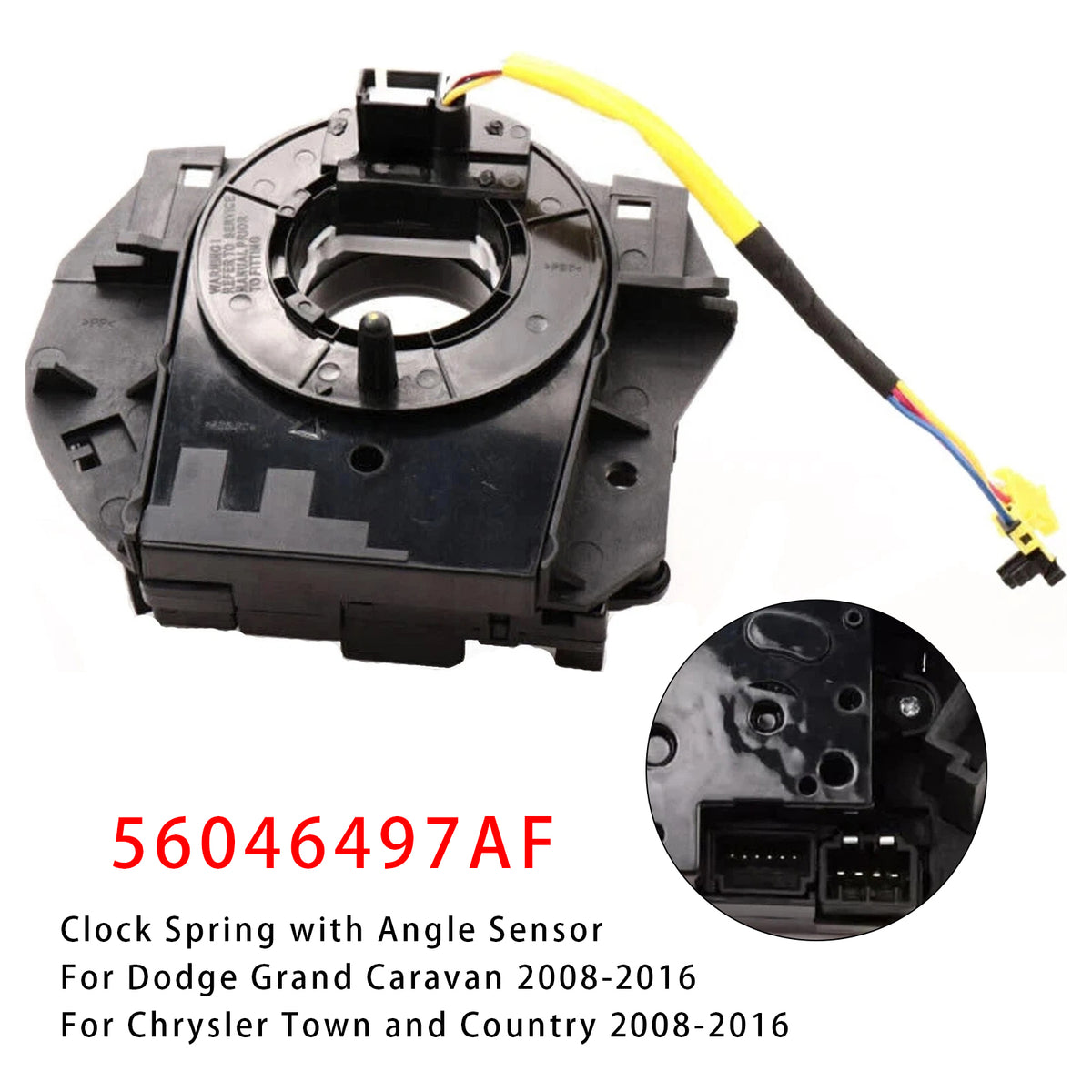 Chrysler Town and Country Clock Spring with Angle Sensor 56046497AF