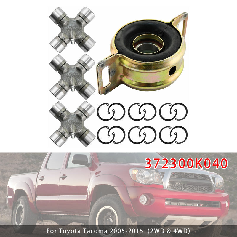 Toyota Tacoma 2005-2015 Driveshaft Support Bearing & U-Joints 372300K040