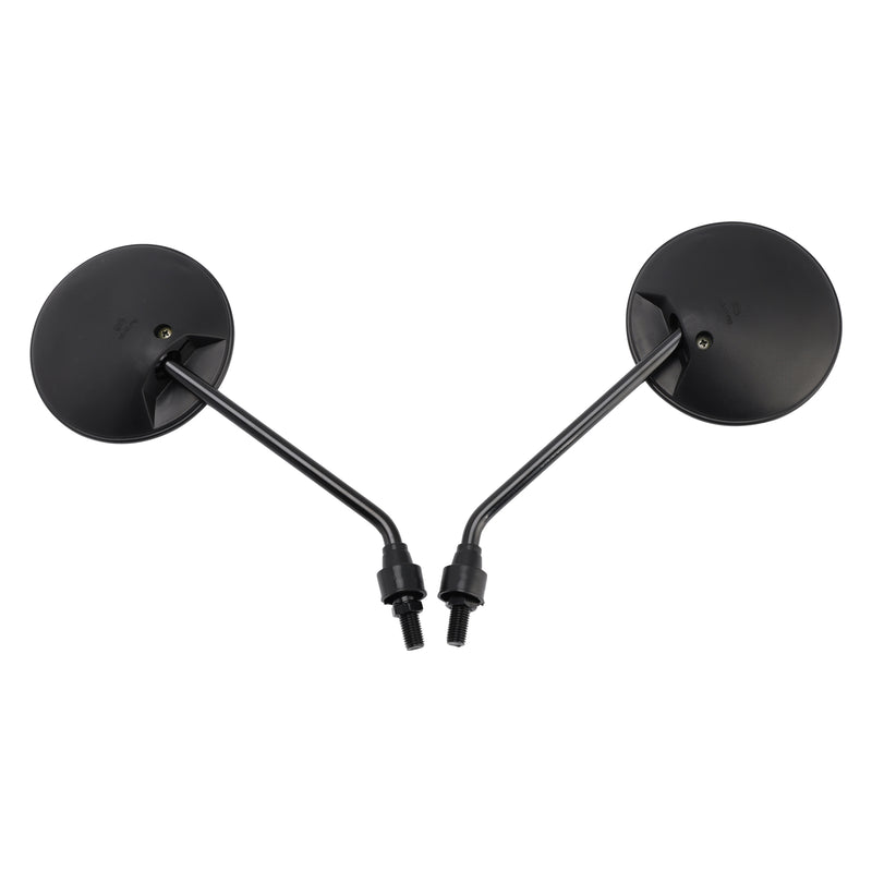 Honda XL600V XL650V XL700V Transalp 1994-2010 Black 10mm Rearview Mirror Set