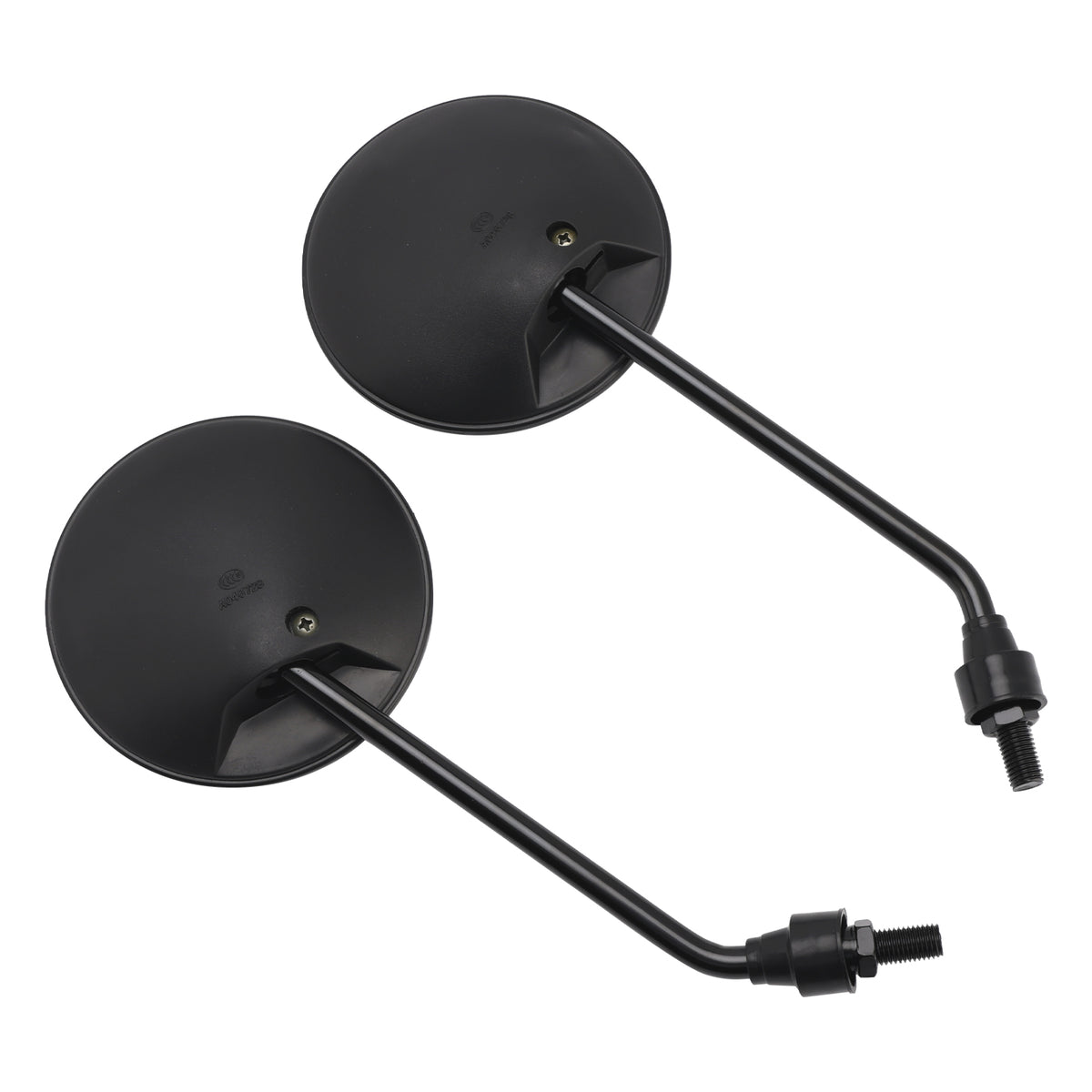 Honda XL600V XL650V XL700V Transalp 1994-2010 Black 10mm Rearview Mirror Set