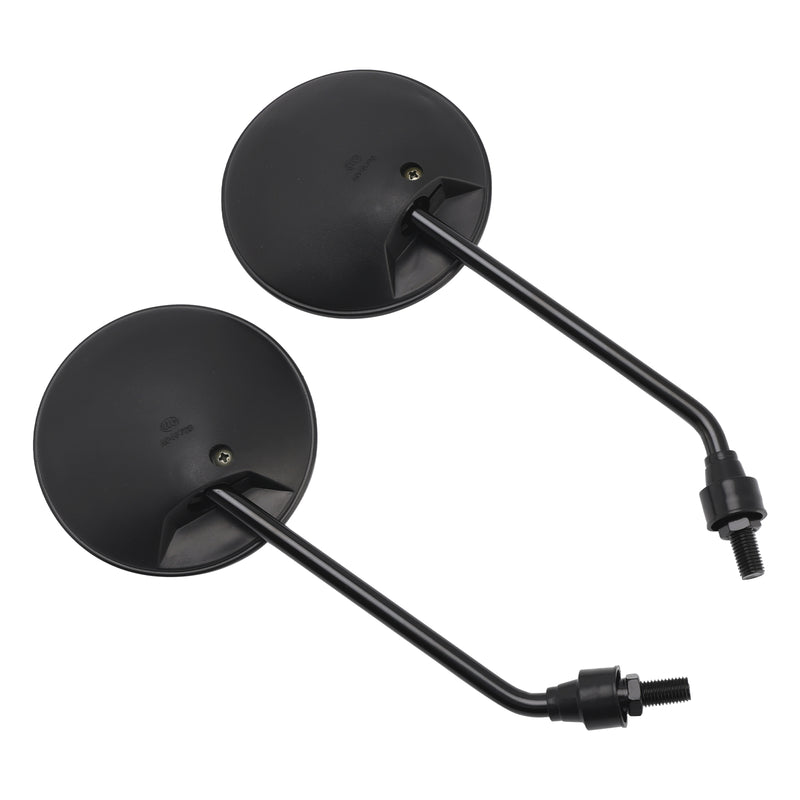 Honda XL600V XL650V XL700V Transalp 1994-2010 Black 10mm Rearview Mirror Set
