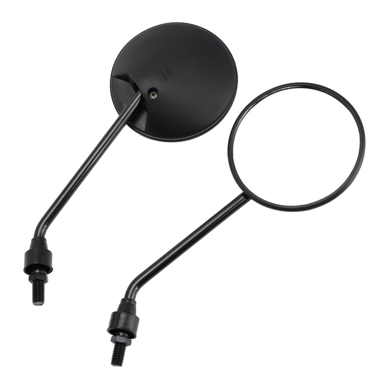 Honda XL600V XL650V XL700V Transalp 1994-2010 Black 10mm Rearview Mirror Set