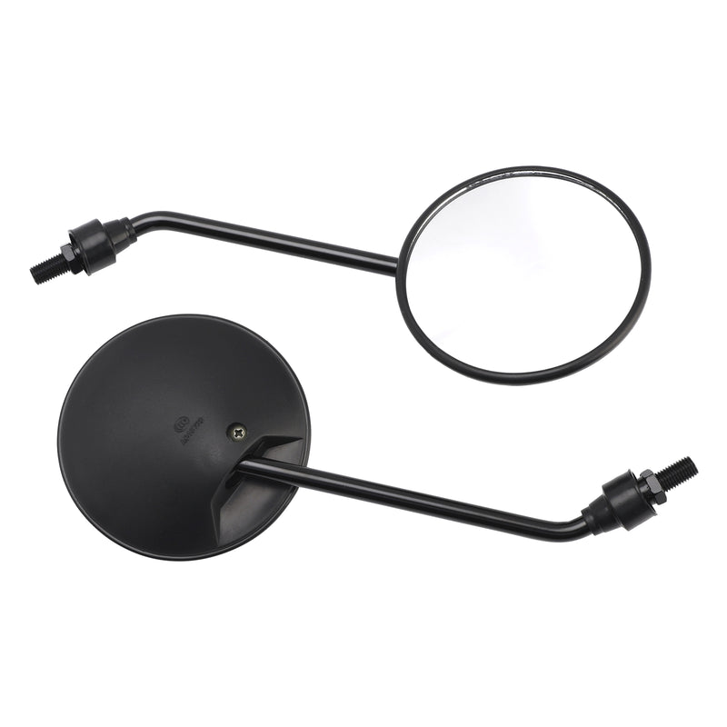Honda XL600V XL650V XL700V Transalp 1994-2010 Black 10mm Rearview Mirror Set