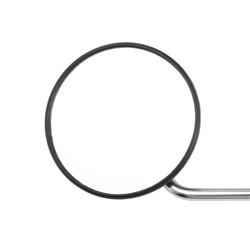 Scooter Moped 8mm Clockwise with Chrome Stem PAIR Universal Round Mirrors