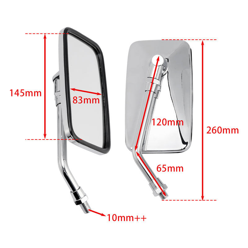 Daelim VL 125 Daystar Classic VL125Fi 2000-2020 Mirror Set Left & Right