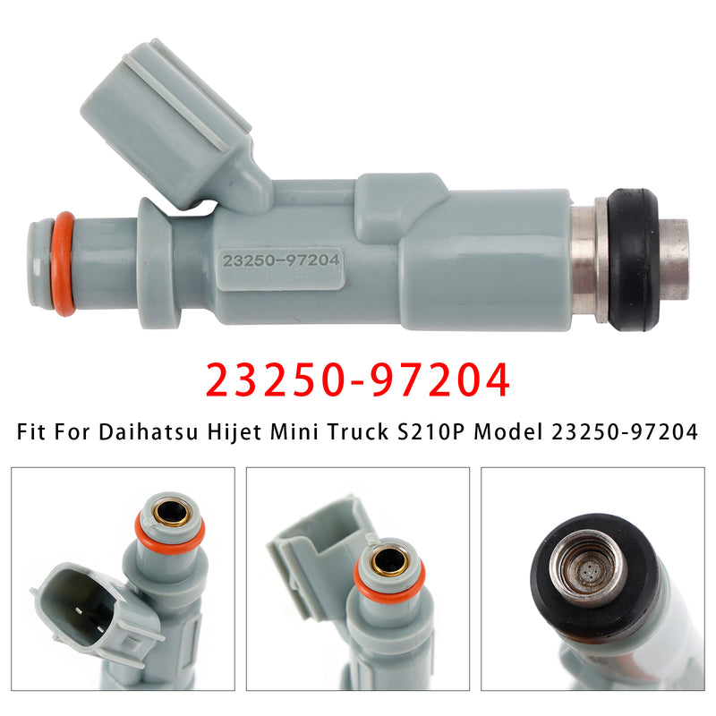 Daihatsu Hijet Mini Truck S210P Model 23250-97204 1PCS Fuel Injector