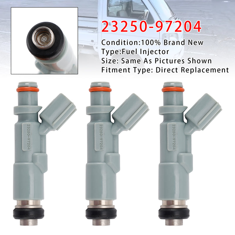 Daihatsu Hijet Mini Truck S210P Model 23250-97204 3Pcs Fuel Injector