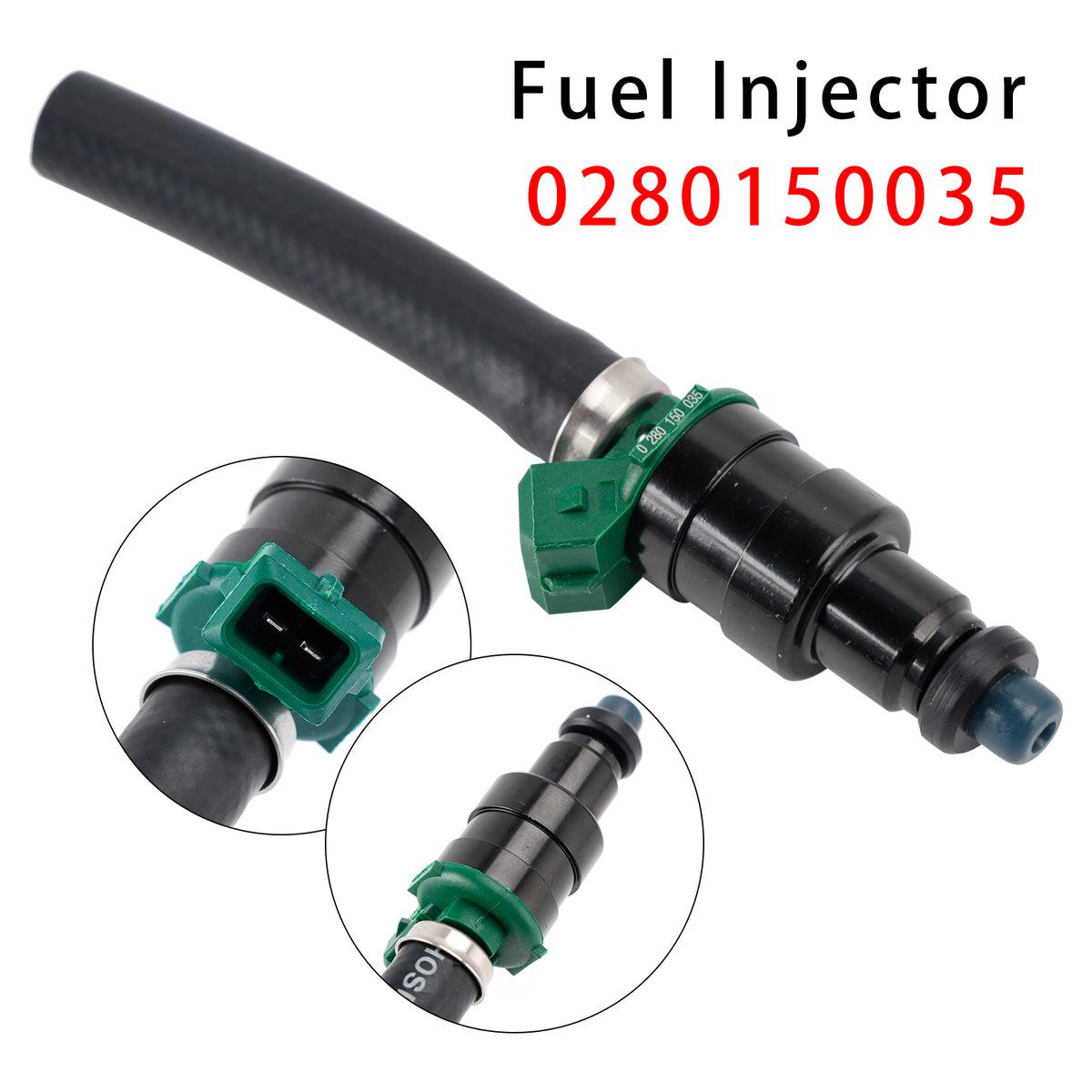 Mercedes Benz W114 W116 R107 C107 M110 M114 0280150035 1PCS Fuel Injector