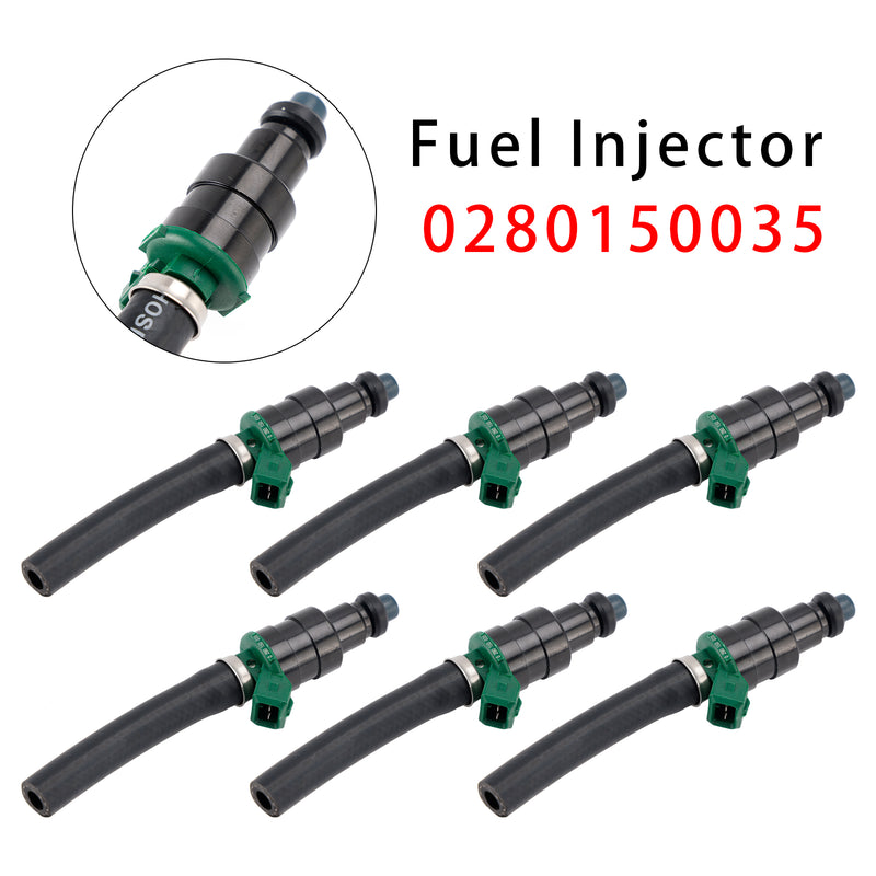Mercedes Benz W114 W116 R107 C107 M110 M114 0280150035 6PCS Fuel Injector