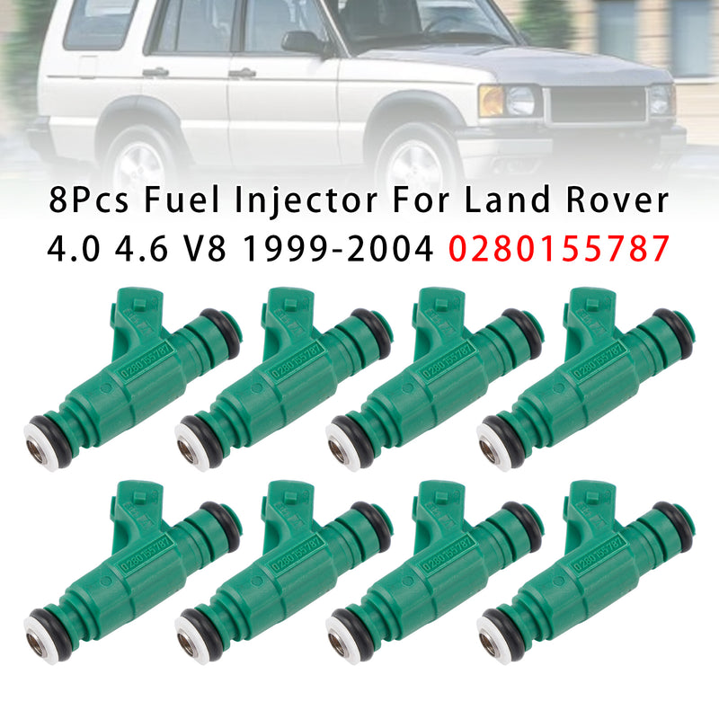 Land Rover 4.0 4.6 V8 1999-2004 0280155787 8PCS Fuel Injector