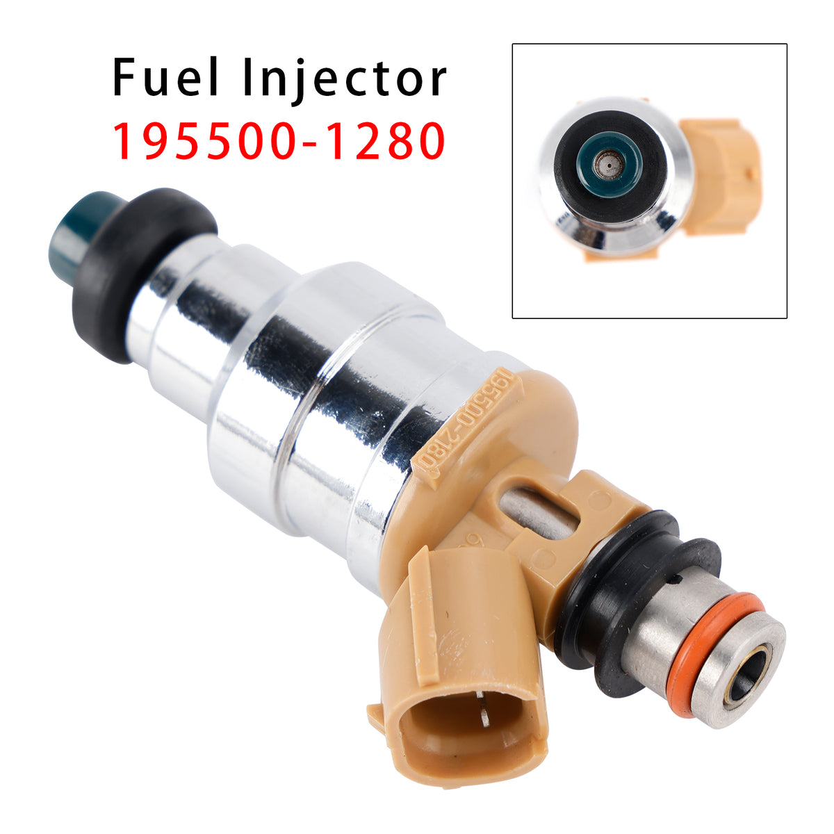 Mazda MX-6 626 Ford Probe Mercury 1.6L 2.2L 195500-1280 1PCS Fuel Injector