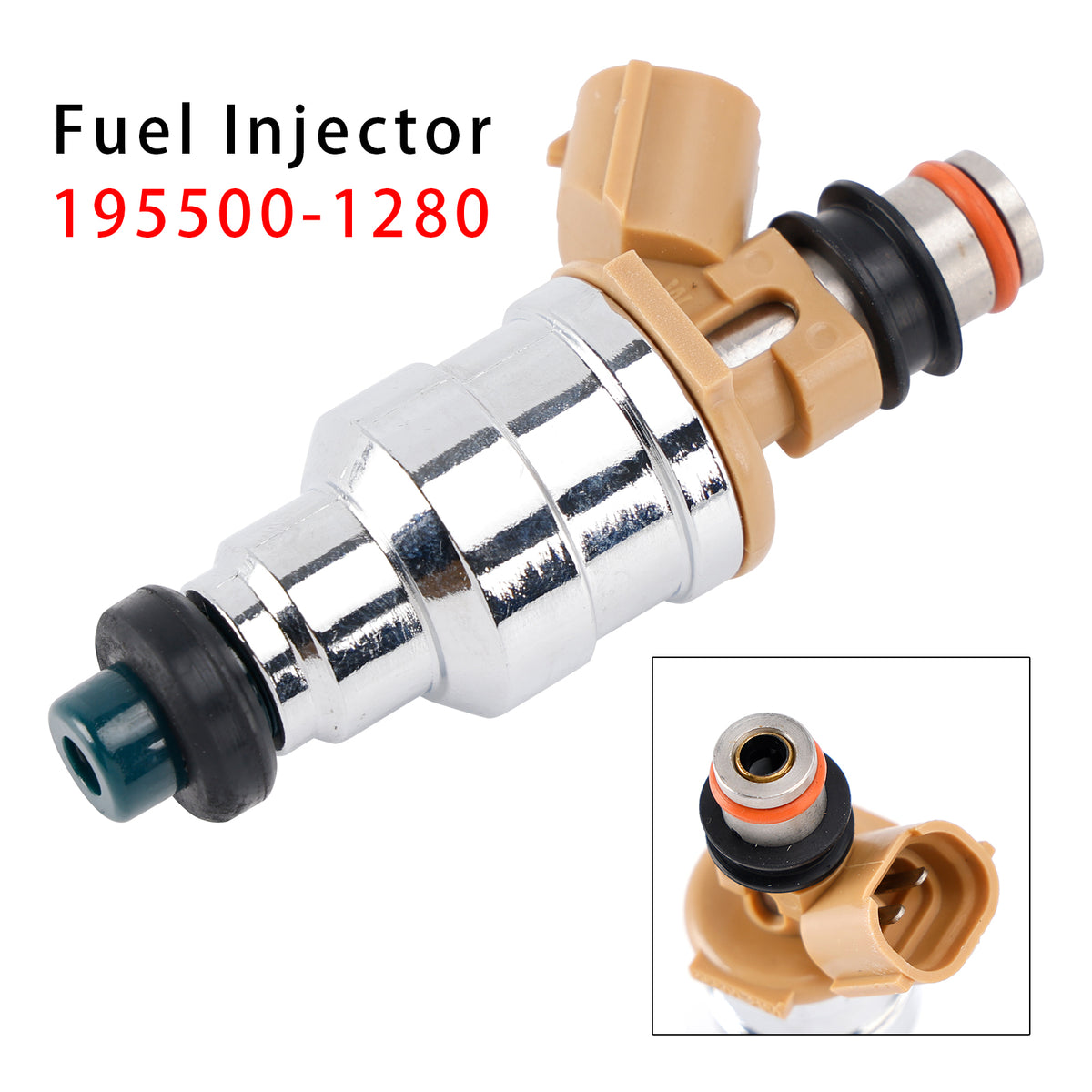 Mazda MX-6 626 Ford Probe Mercury 1.6L 2.2L 195500-1280 1PCS Fuel Injector