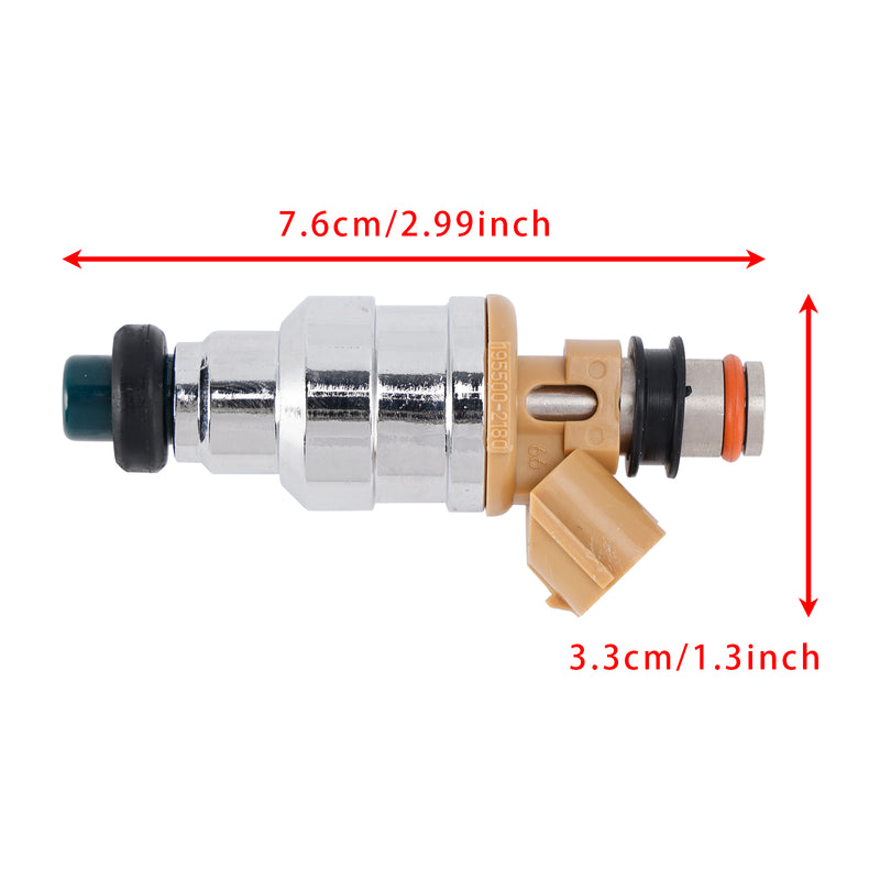 Mazda MX-6 626 Ford Probe Mercury 1.6L 2.2L 195500-1280 1PCS Fuel Injector