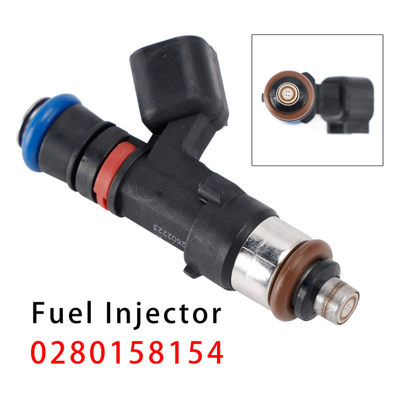 Saturn Outlook Vue GMC Acadia Enclave 2007-2008 0280158154 1PCS Fuel Injector