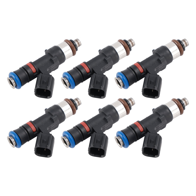 Saturn Outlook Vue GMC Acadia Enclave 2007-2008 0280158154 6PCS Fuel Injector