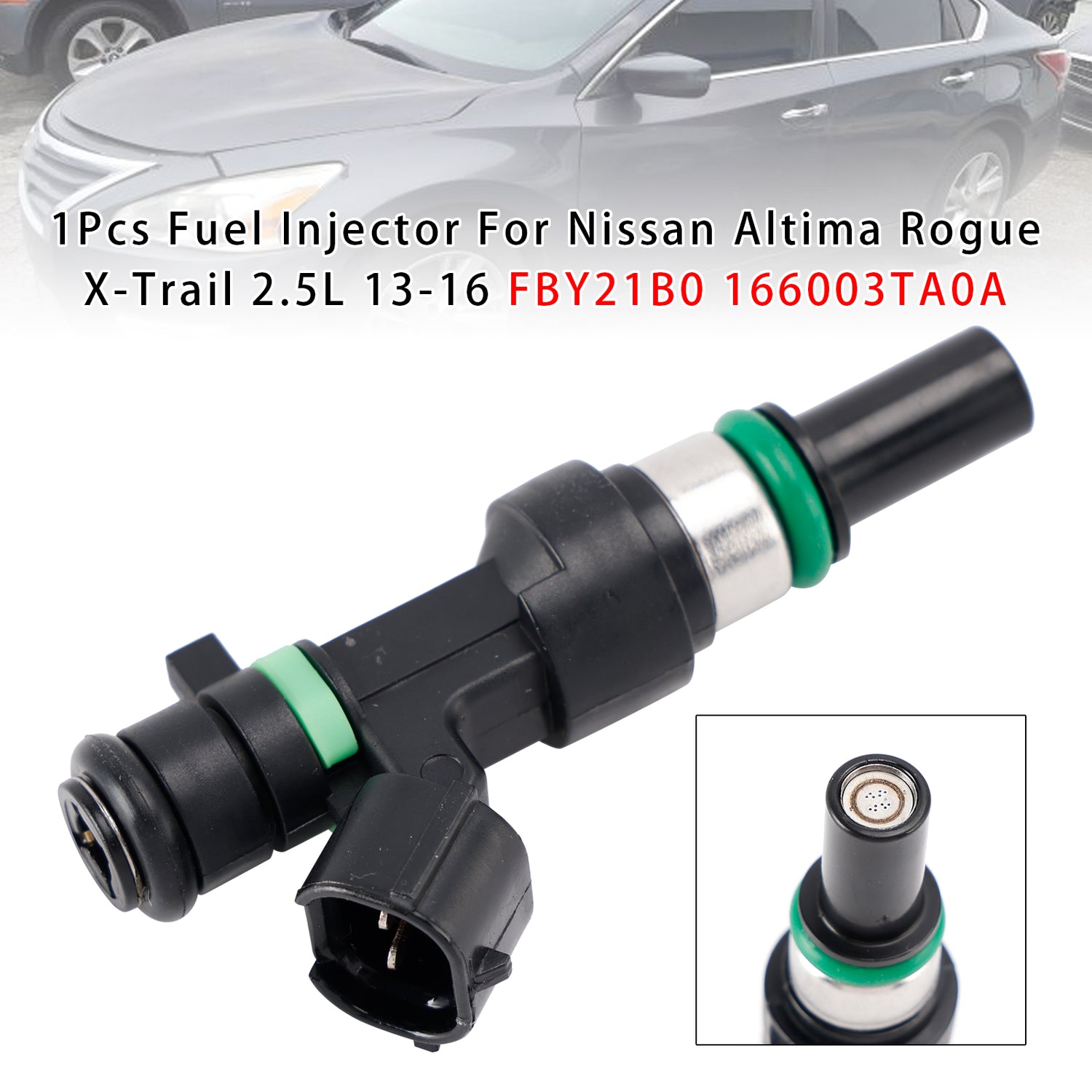 Nissan Altima Rogue X-Trail 2.5L 2013-2016 FBY21B0 166003TA0A 1PCS Fuel Injector
