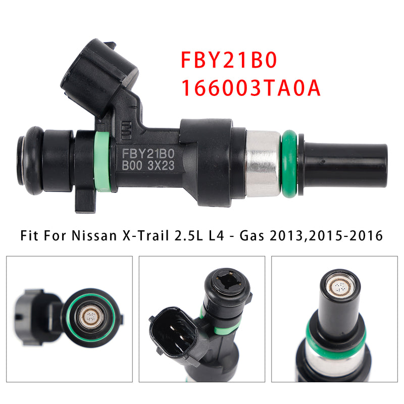 Nissan Altima Rogue X-Trail 2.5L 2013-2016 FBY21B0 166003TA0A 1PCS Fuel Injector
