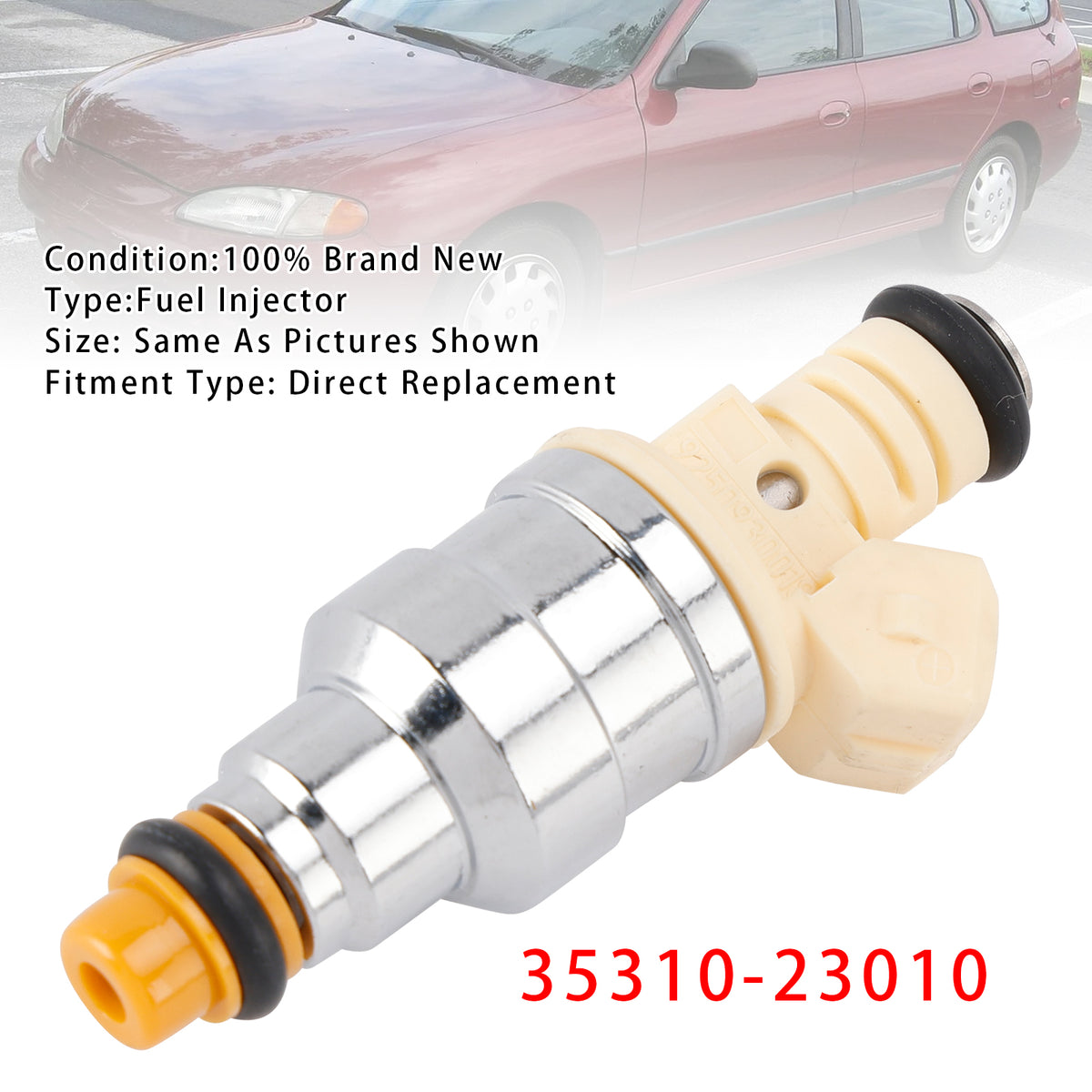 Hyundai Elantra Tiburon 1.8L 1996-1998 35310-23010 1PCS Fuel Injector