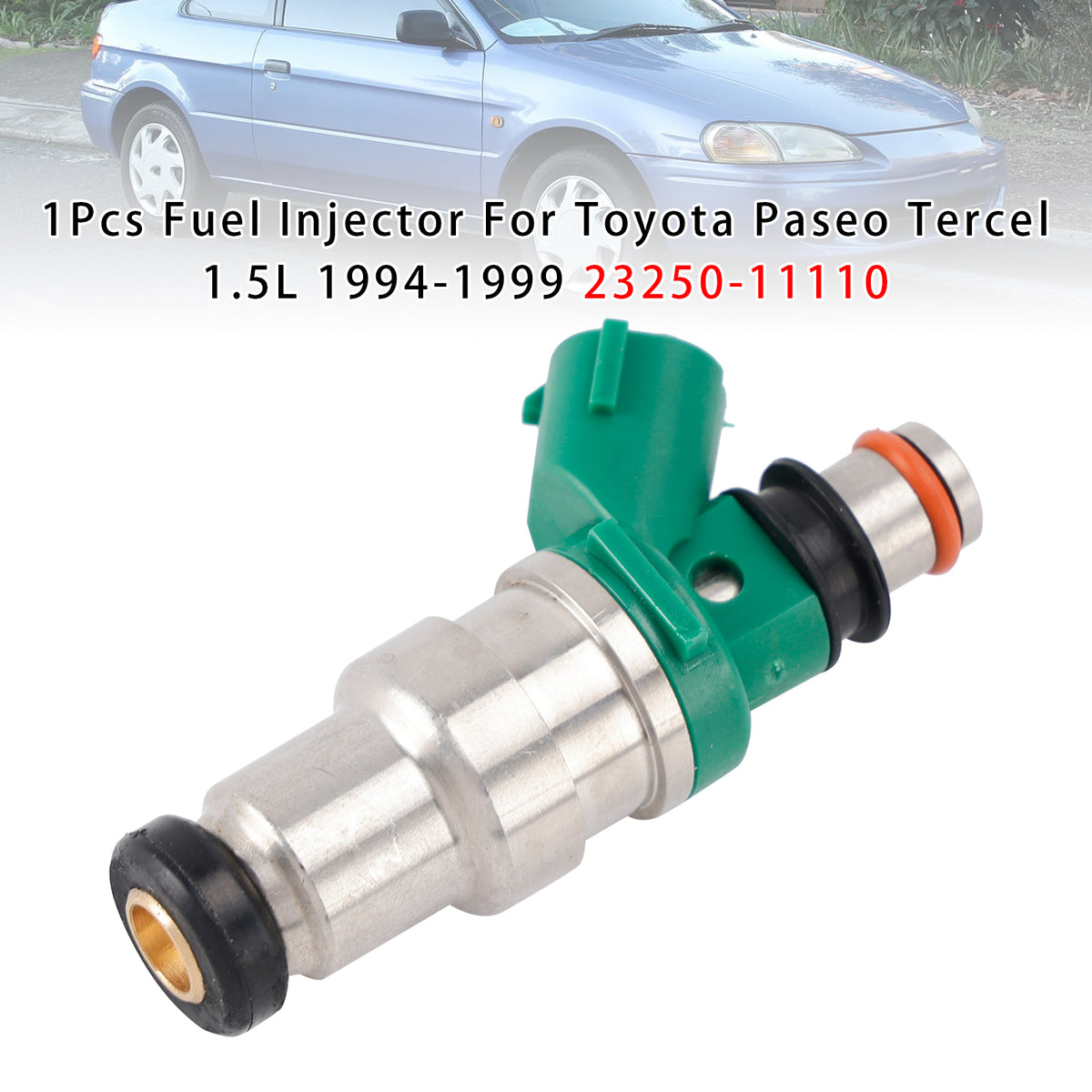 Toyota Paseo Tercel 1.5L 1994-1999 23250-11110 1PCS Fuel Injector